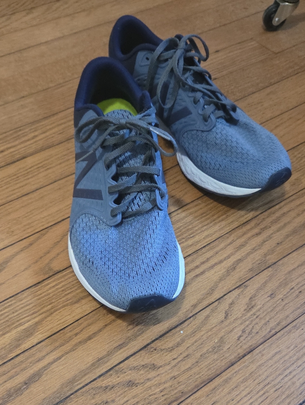 New Balance Men’s Athletic Shoes in Blue and Gray